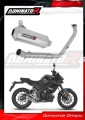 complete exhaust system with muffler DOMINATOR Full System OV G2 fits to Yamaha MT 125 2021  2024 2
