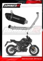kompletní výfukový systém s tlumičem DOMINATOR Full System HP8 černý pasuje na motocykl Yamaha MT 125 2021   2024 2