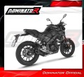 kompletní výfukový systém s tlumičem DOMINATOR Full System HP8 černý pasuje na motocykl Yamaha MT 125 2021   2024 4