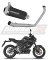 kompletní výfukový systém s tlumičem DOMINATOR Full System OV G2 černý pasuje na motocykl Yamaha MT 125 2020