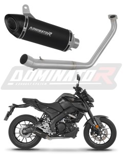 Yamaha MT 125 2020 Full system Svod výfuk tlumič HP8 BLACK + dB killer