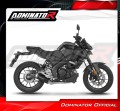 complete exhaust system with muffler DOMINATOR Full System OV G2 BLACK fits to Yamaha MT 125 2020  5