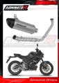 kompletní výfukový systém s tlumičem DOMINATOR Full System titanový HP8 pasuje na motocykl Yamaha MT 125 2020  2