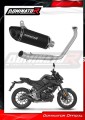 kompletní výfukový systém s tlumičem DOMINATOR Full System HP8 černý pasuje na motocykl Yamaha MT 125 2020  2