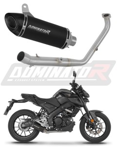 Yamaha MT 125 2024 - 2026 (Euro 5+) Full system Svod výfuk tlumič HP8 BLACK + dB killer