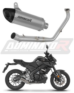 Yamaha MT 125 2024 - 2026 (Euro 5+) Full system Svod výfuk titanový tlumič HP8 + dB killer