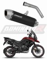 výfuk tlumič výfuku DOMINATOR S6 černý pasuje na motocykl Triumph Tiger 800 XCA 2018   2020