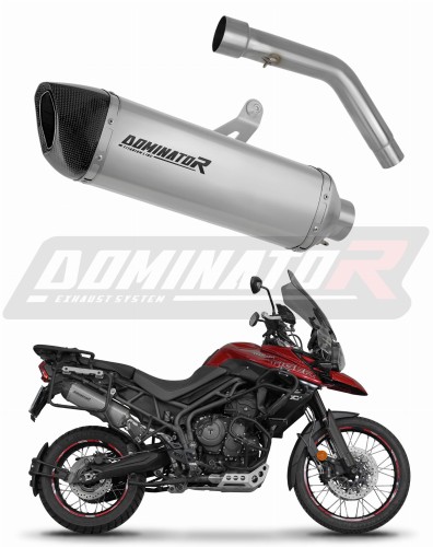 výfuk tlumič výfuku DOMINATOR titanový HP6 pasuje na motocykl Triumph Tiger 800 XCA 2018   2020