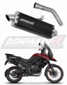 výfuk tlumič výfuku DOMINATOR P7 černý pasuje na motocykl Triumph Tiger 800 XCA 2018   2020