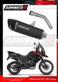 výfuk tlumič výfuku DOMINATOR HP6 černý pasuje na motocykl Triumph Tiger 800 XCA 2018   2020 2