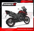 výfuk tlumič výfuku DOMINATOR HP7 černý pasuje na motocykl Triumph Tiger 800 XCA 2018   2020 4