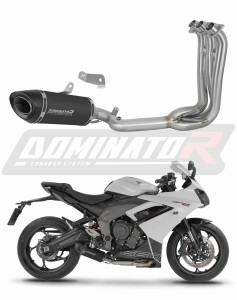 Triumph Daytona 660 2024 - 2026 výfuk tlumič HP8 BLACK + dB killer