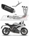výfuk tlumič výfuku DOMINATOR HP6 černý pasuje na motocykl Triumph Daytona 660 2024   2026