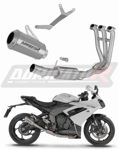 výfuk tlumič výfuku DOMINATOR GPS pasuje na motocykl Triumph Daytona 660 2024   2026