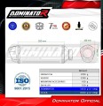 výfuk tlumič výfuku DOMINATOR S6 černý pasuje na motocykl Triumph Daytona 660 2024   2026 7