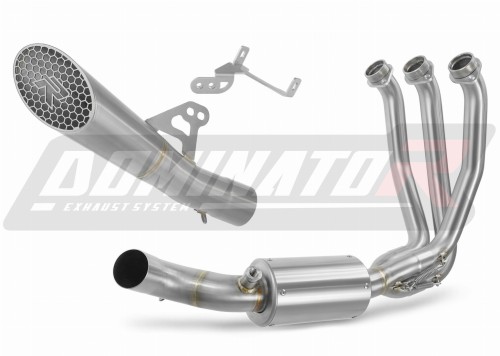 complete exhaust system with muffler DOMINATOR Full System GP3 fits to CF MOTO 675 NK 2024  2026
