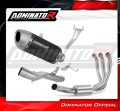 kompletní výfukový systém s tlumičem DOMINATOR Full System S6 černý pasuje na motocykl CF MOTO 675 NK 2024   2026 2