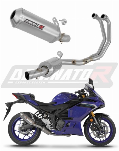 kompletní výfukový systém s tlumičem DOMINATOR Full System OV G2 pasuje na motocykl Yamaha YZF R3 2025   2026