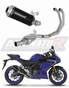 Yamaha YZF-R3 2025 - 2026 Full system Svod výfuk tlumič OV G2 EX BLACK + dB killer