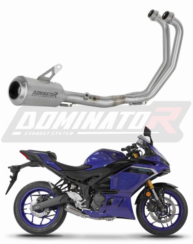 kompletní výfukový systém s tlumičem DOMINATOR Full System GPS pasuje na motocykl Yamaha YZF R3 2025   2026