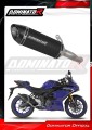 výfuk tlumič výfuku DOMINATOR HP8 černý pasuje na motocykl Yamaha YZF R3 2025   2026 2