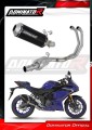 kompletní výfukový systém s tlumičem DOMINATOR Full System OV G2 černý pasuje na motocykl Yamaha YZF R3 2025   2026 2