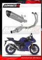 kompletní výfukový systém s tlumičem DOMINATOR Full System titanový HP8 pasuje na motocykl Yamaha YZF R3 2025   2026 2