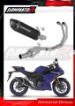 kompletní výfukový systém s tlumičem DOMINATOR Full System HP8 černý pasuje na motocykl Yamaha YZF R3 2025   2026 2
