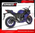 kompletní výfukový systém s tlumičem DOMINATOR Full System HP8 černý pasuje na motocykl Yamaha YZF R3 2025   2026 4