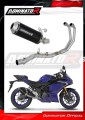 kompletní výfukový systém s tlumičem DOMINATOR Full System OV G2 černý pasuje na motocykl Yamaha YZF R3 2025   2026 2