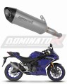 výfuk tlumič výfuku DOMINATOR titanový HP8 pasuje na motocykl Yamaha YZF R3 2019   2024