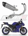 kompletní výfukový systém s tlumičem DOMINATOR Full System titanový HP8 pasuje na motocykl Yamaha YZF R3 2019   2024