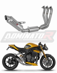 Triumph Speed Triple 1200 RS / RR 2021 - 2024 Kompletní systém Svod výfuk tlumič GPF + dB killer