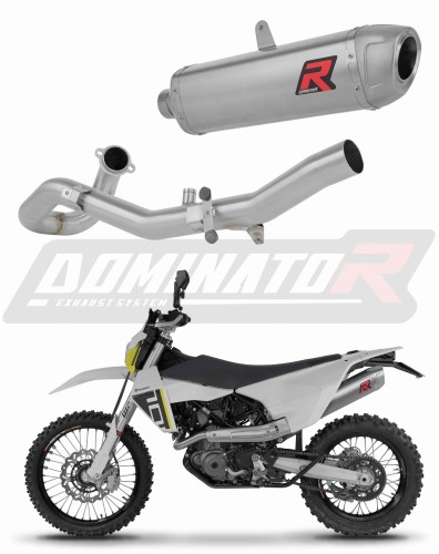 kompletní výfukový systém s tlumičem DOMINATOR Full System S6 pasuje na motocykl Husqvarna 701 Enduro 2026