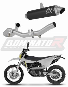 Husqvarna 701 Enduro 2026 Kompletní systém Sběrač výfuk tlumič GPF BLACK + dB killer