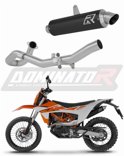 kompletní výfukový systém s tlumičem DOMINATOR Full System GPF černý pasuje na motocykl KTM 690 Enduro R 2026