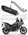 výfuk tlumič výfuku DOMINATOR HP6 černý pasuje na motocykl Zontes 703F 2025   2026