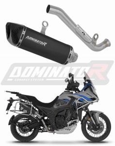 Zontes 703F 2025 - 2026 výfuk tlumič HP6 BLACK + dB killer