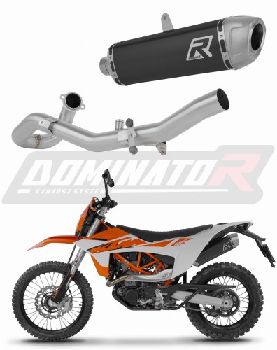 kompletní výfukový systém s tlumičem DOMINATOR Full System S6 černý pasuje na motocykl KTM 690 SMC R 2026
