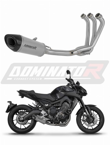 kompletní výfukový systém s tlumičem DOMINATOR Full System titanový HP8 pasuje na motocykl Yamaha MT 09 2013   2016 4