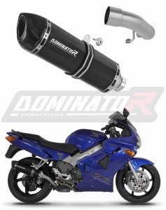 Honda VFR 800 Fi 1998 - 2001 výfuk Tlumič HP1 BLACK + dB killer medium