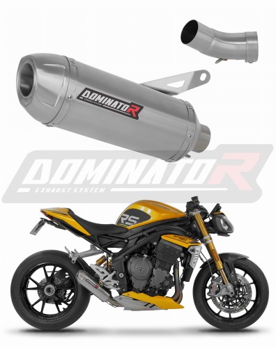 výfuk tlumič výfuku DOMINATOR S3 pasuje na motocykl Triumph Speed Triple 1200 RS / RR 2021   2024