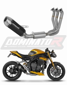 Triumph Speed Triple 1200 RS / RR 2021 - 2024 Full system Svod výfuk tlumič S3 BLACK + dB killer