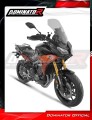 complete exhaust system with muffler DOMINATOR Full System S3 BLACK fits to Yamaha MT 09 Tracer 900 / GT 2015  2020 6