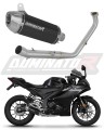 complete exhaust system with muffler DOMINATOR Full System S3 BLACK fits to Yamaha YZF R125 2024  2026