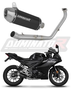 Yamaha YZF R125 2024 - 2026 (Euro 5+) Full system Výfukové svody výfuk tlumič S3 BLACK + dB killer