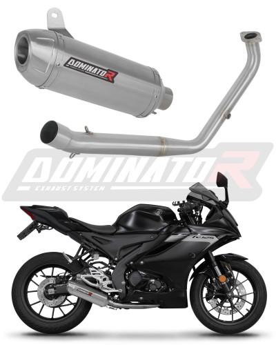 kompletní výfukový systém s tlumičem DOMINATOR Full System S3 pasuje na motocykl Yamaha YZF R125 2021   2024