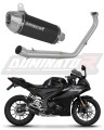 kompletní výfukový systém s tlumičem DOMINATOR Full System S3 černý pasuje na motocykl Yamaha YZF R125 2021   2024