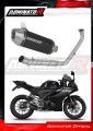kompletní výfukový systém s tlumičem DOMINATOR Full System S3 černý pasuje na motocykl Yamaha YZF R125 2021   2024 2