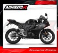 kompletní výfukový systém s tlumičem DOMINATOR Full System S3 černý pasuje na motocykl Yamaha YZF R125 2021   2024 4